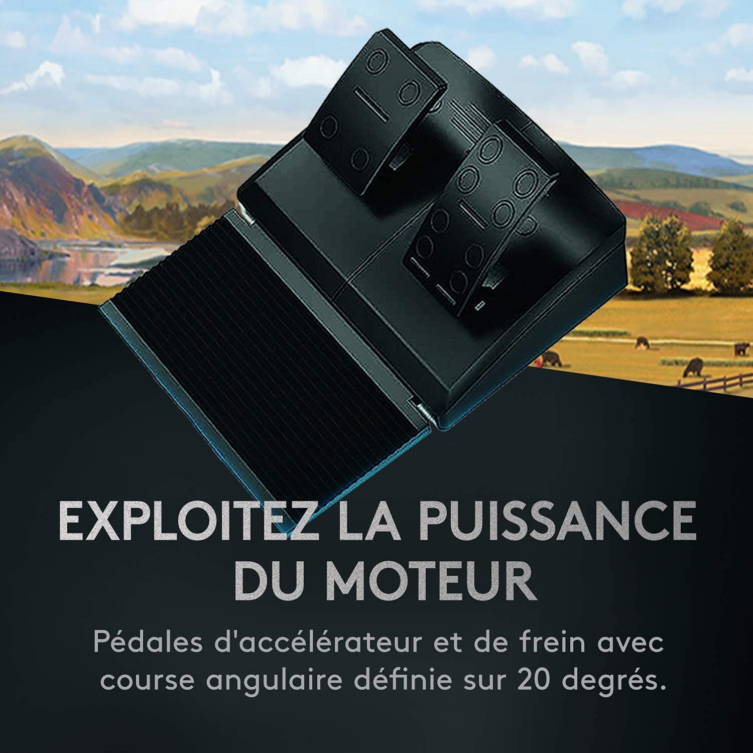 Logitech Ensemble d'équipement lourd pour simulateur agricole G Saitek