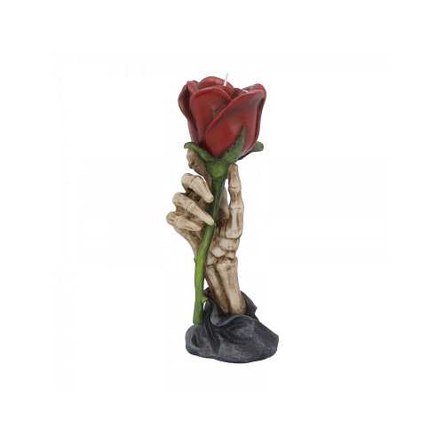 Romantic Skeleton Hand with Tealight Holder 20.5cm