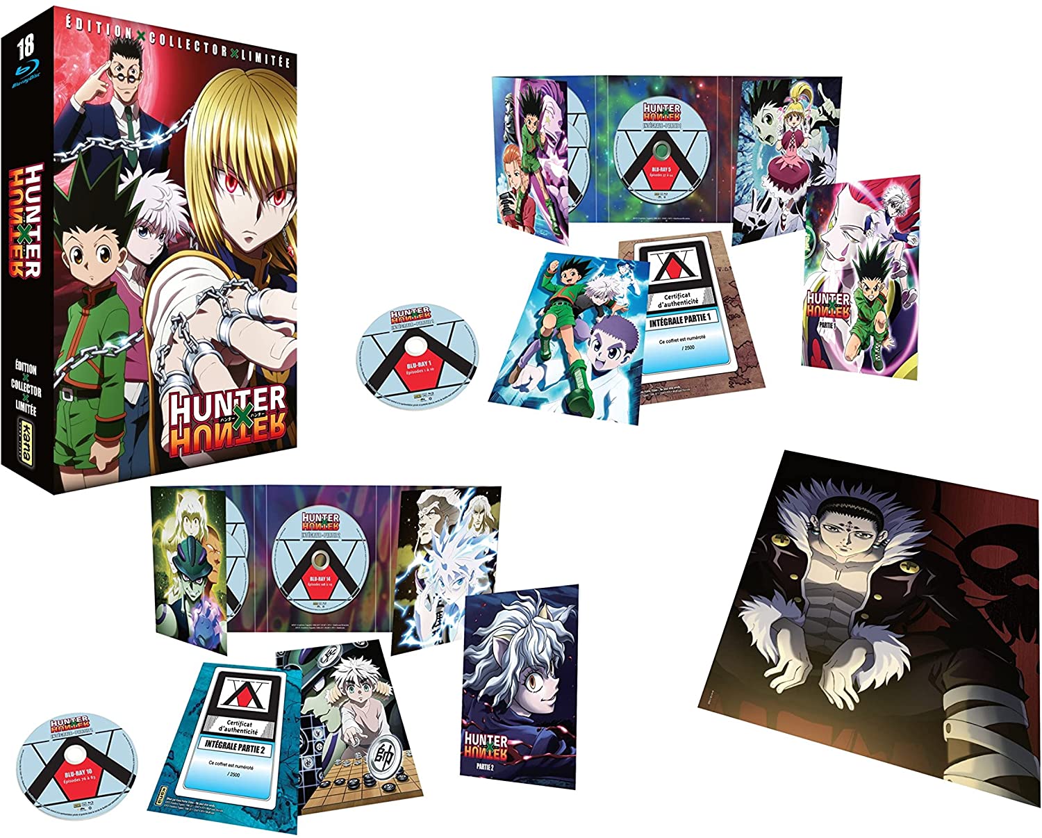 Hunter X Hunter (2011) - Intégrale - Edition limitée - Coffret Blu-ray