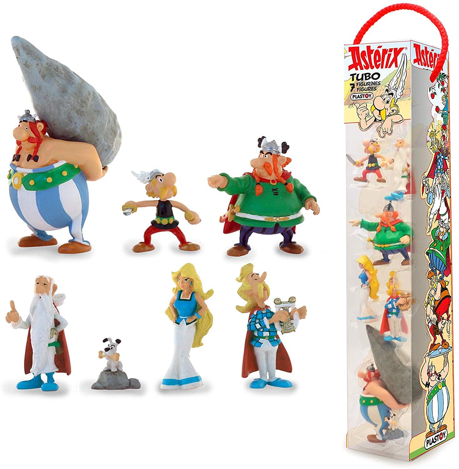 Tubo Astérix - Le Village Gaulois : 7 Figurines [Goodies] - flash vidéo