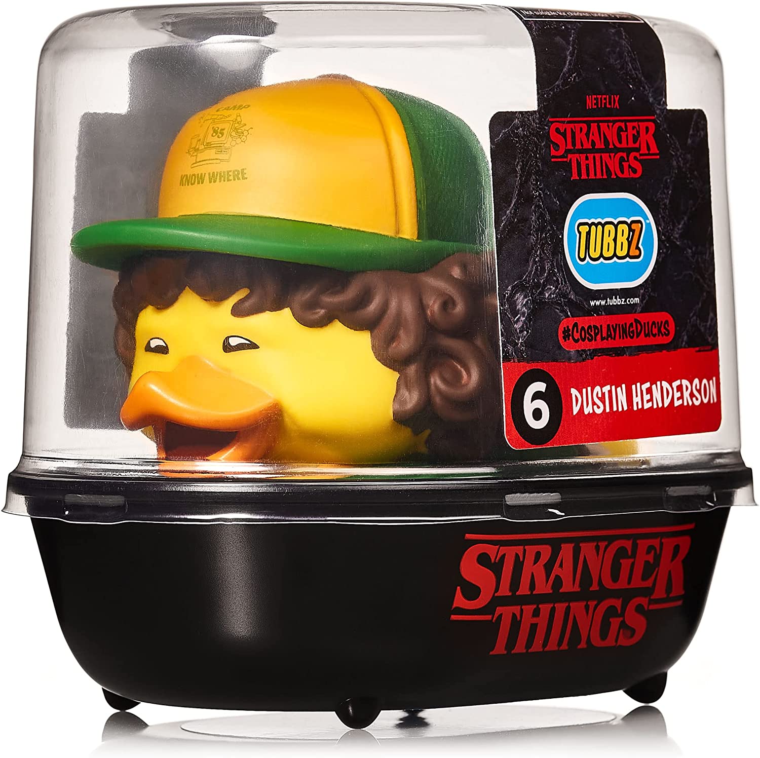 Stranger Things - Canard de bain à collectionner TUBBZ Dustin Henderson