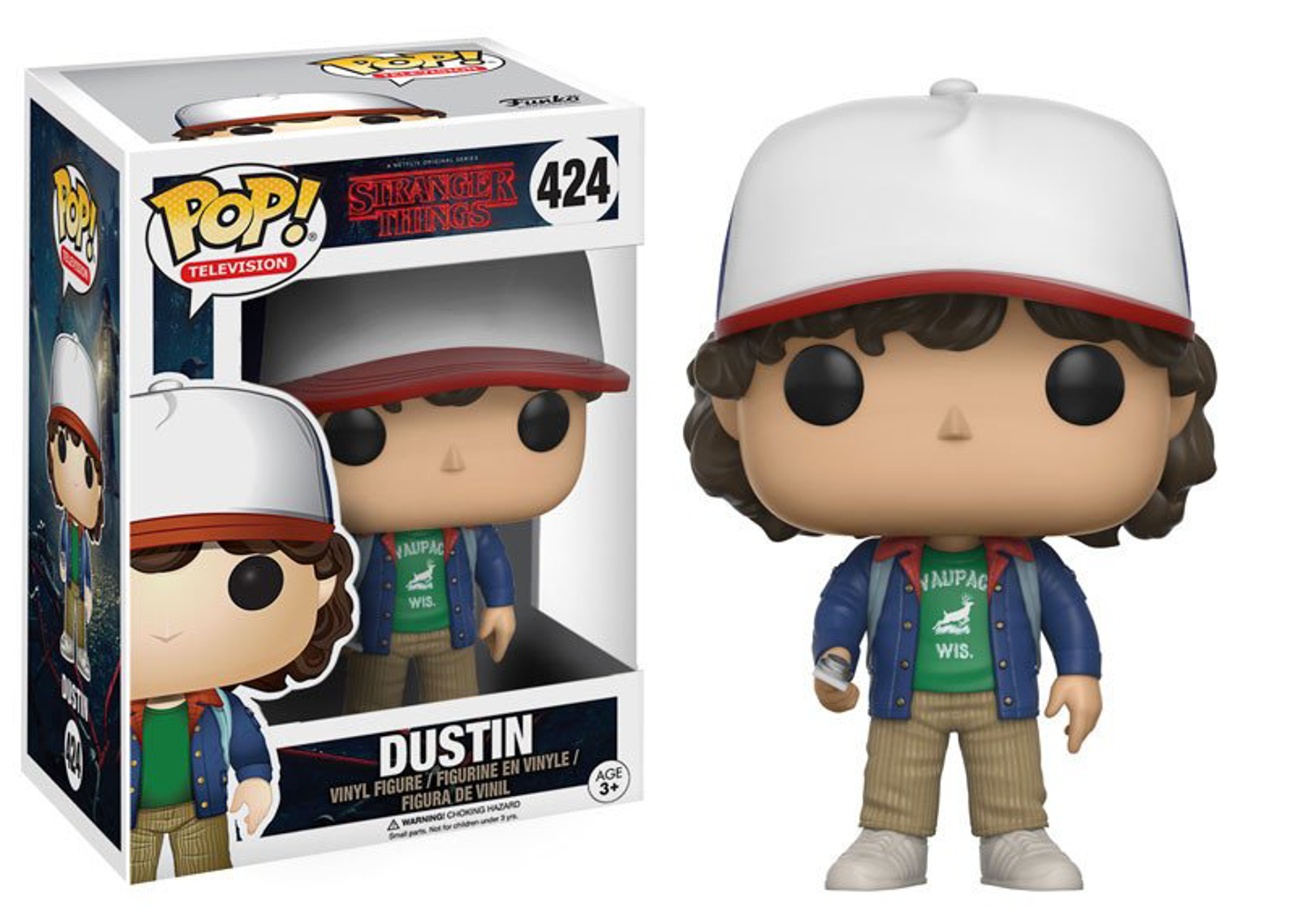 Funko Pop! TV Stranger Things Dustin ENG Merchandising