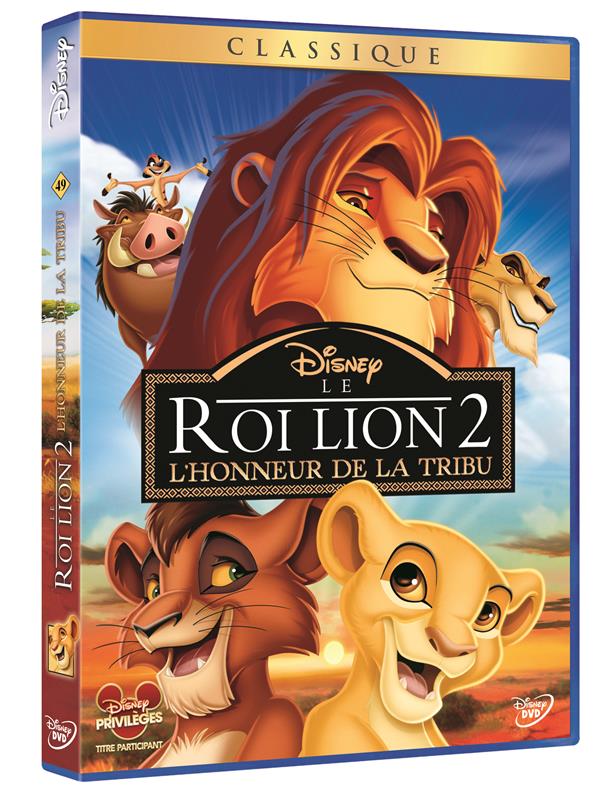 Le Roi Lion 2 - L'honneur de la tribu [DVD]