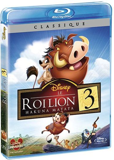 Le Roi Lion 3, Hakuna Matata [Blu-ray]