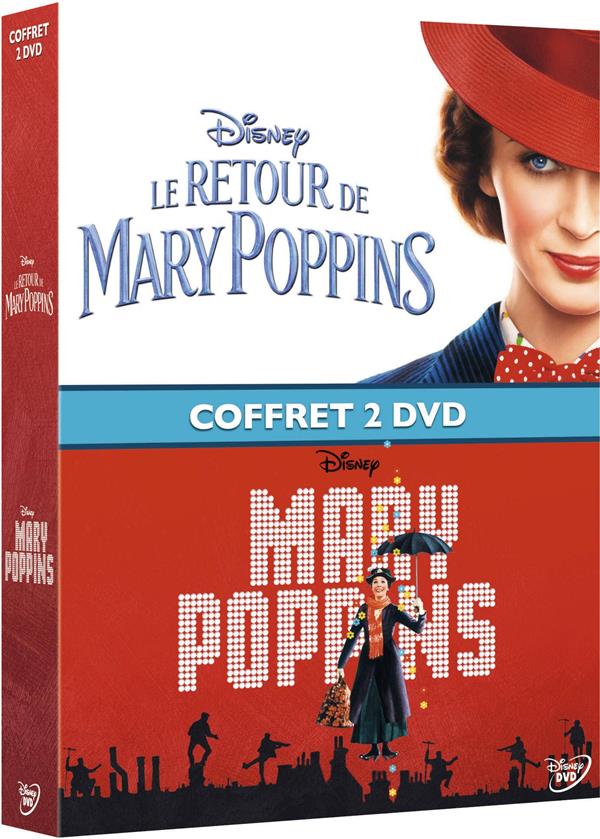 Coffret Mary Poppins 2 Films : Mary Poppins  Le Retour De Mary Poppins [DVD]