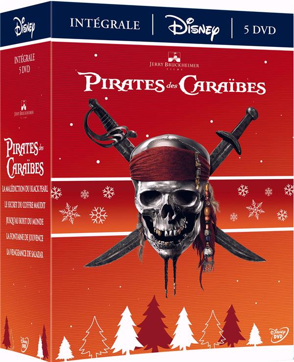 Coffret Pirates Des Caraïbes 1 à 5 [DVD]