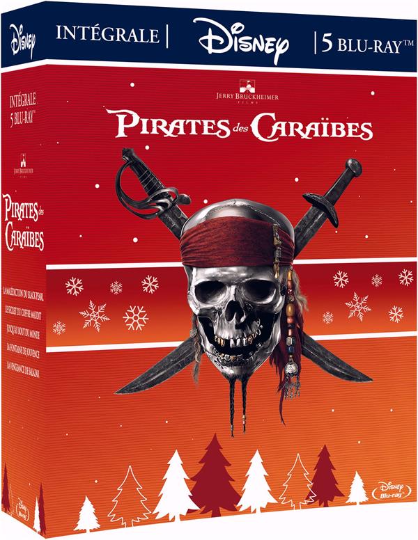 Pirates des Caraïbes - Intégrale 5 films [Blu-ray]