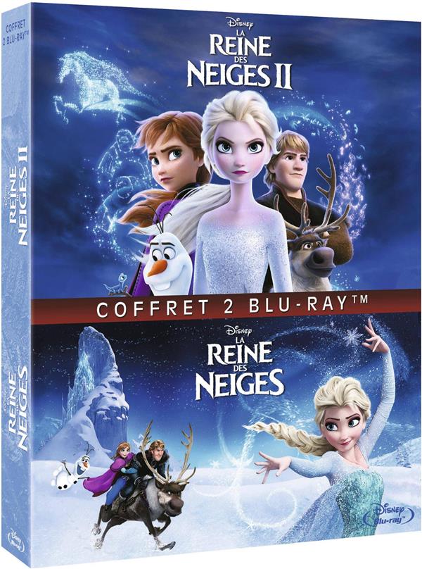 La Reine des neiges 1 + 2 [Blu-ray]