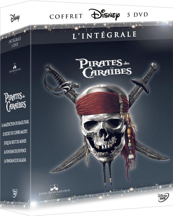 Pirates Des Caraïbes - Intégrale - 5 Films [DVD]