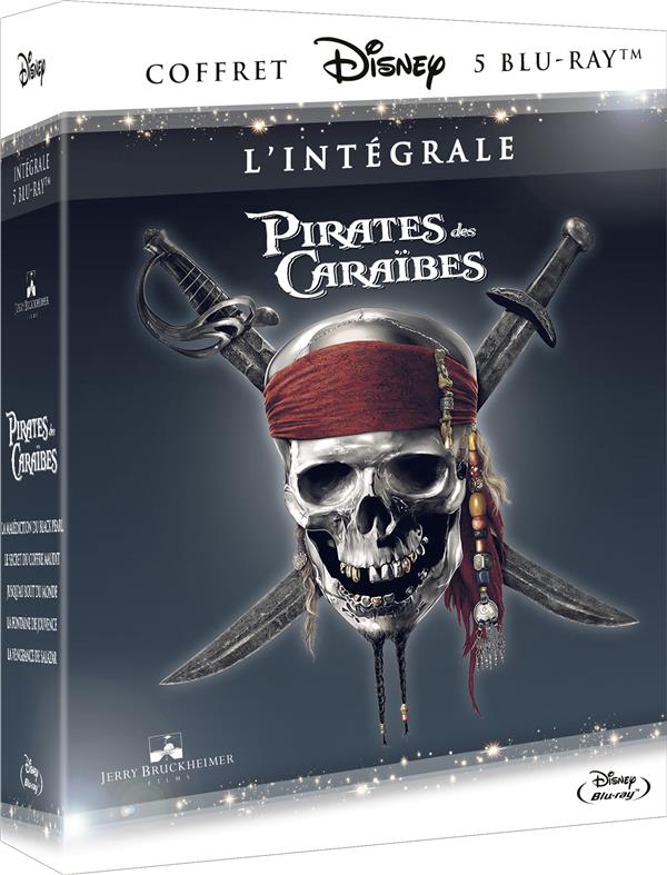 Pirates des Caraïbes - Intégrale 5 films [Blu-ray]