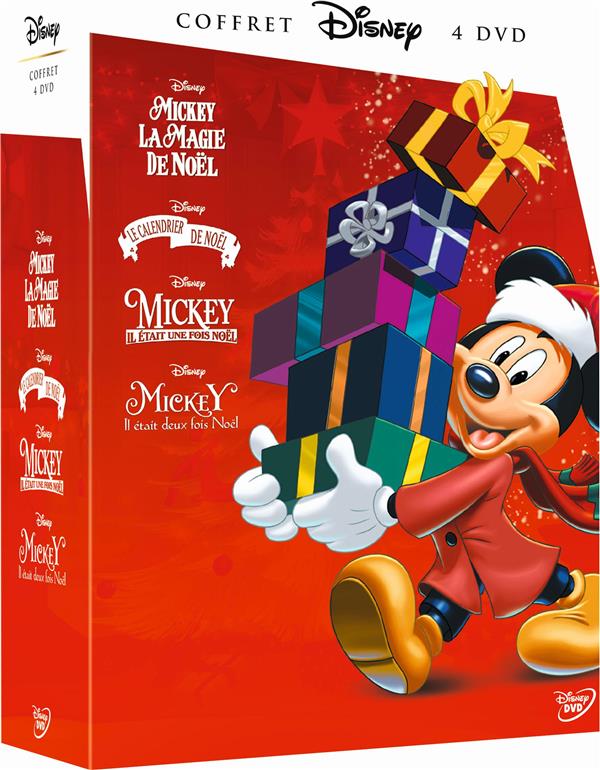 Mickey, La Magie De Noël + Mickey, Il était Une Fois Noël + Mickey, Il était Deux Fois Noël + Le Calendrier De Noël [DVD]