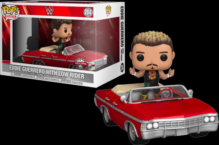 Funko Pop! Ride Super Deluxe: WWE - Eddie Guerrero with Low Rider ENG Merchandising