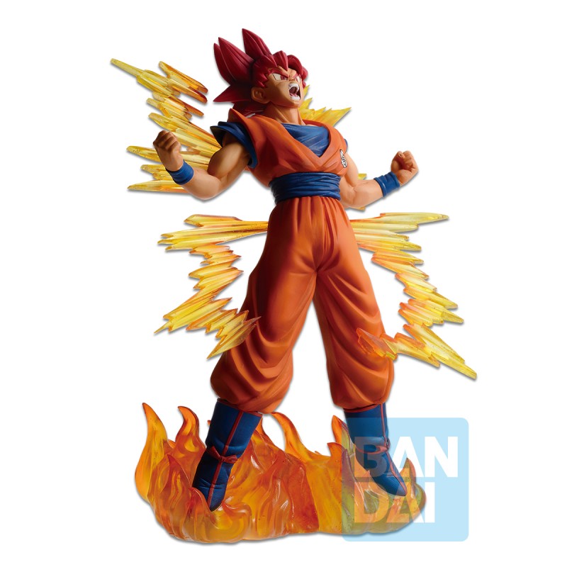 Dragon Ball Super Ichibansho - Super Saiyan God Goku Figure 20cm