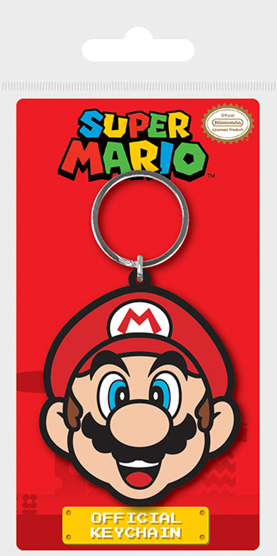 Super Mario Bros. - Mario Rubber Keychain