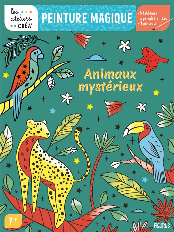 Peinture magique : animaux mystérieux