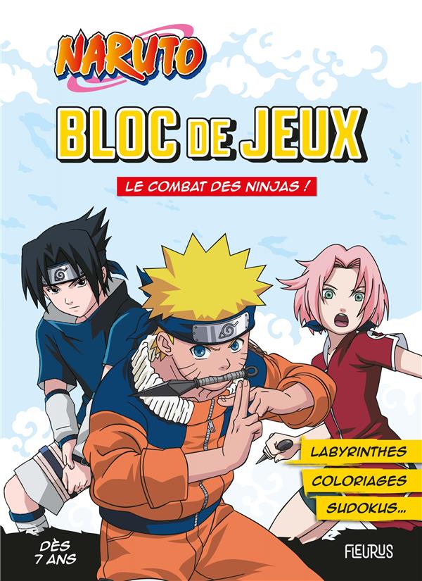 Naruto : bloc de jeux : le combat des ninjas !