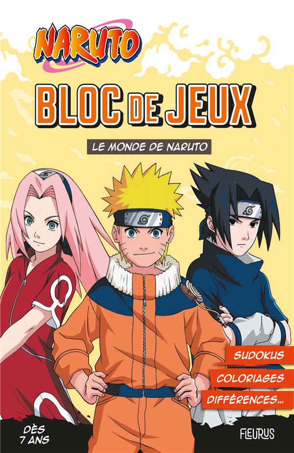 Naruto : bloc de jeux : le monde de naruto