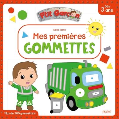 P'tit Garçon : Mes premières gommettes (camion-poubelle)