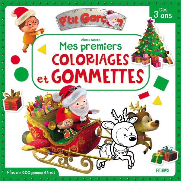 P'tit Garçon : mes premiers coloriages et gommettes