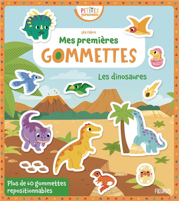 Mes premières gommettes : les dinosaures