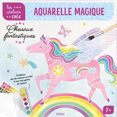 Les ateliers créa' : aquarelle magique : Chevaux fantastiques