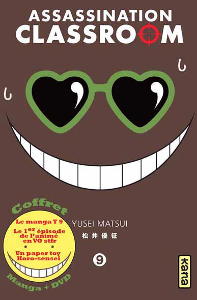 Assassination classroom Tome 9 : coffret