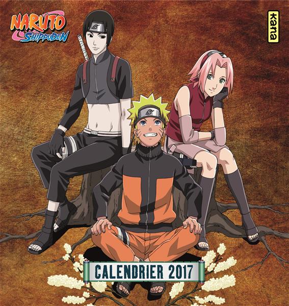 Naruto : calendrier (édition 2017)