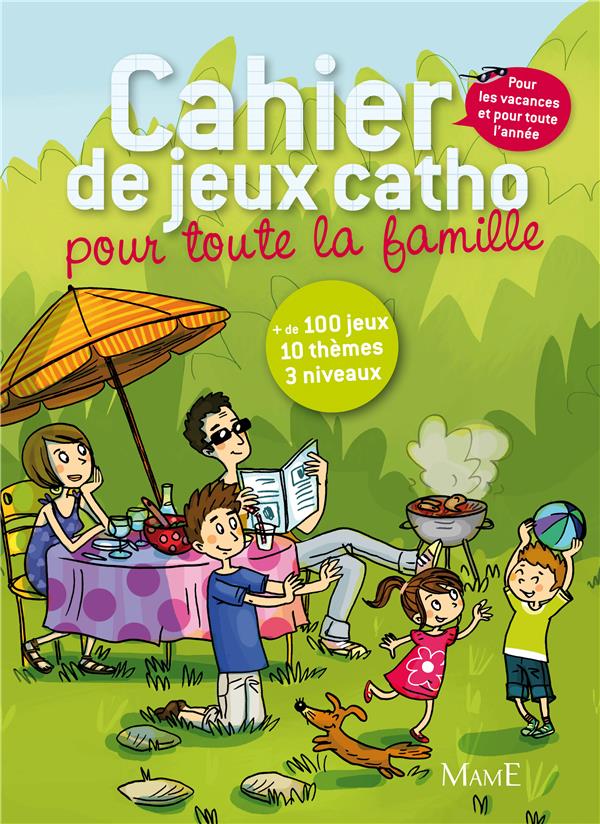 Cahier de jeux catho ; pour toute la famille