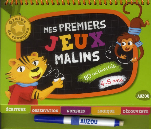 Mes premiers jeux malins ; graines de champions ; 4-5 ans