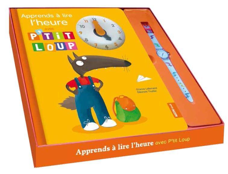 Apprends à lire l'heure avec P'tit Loup