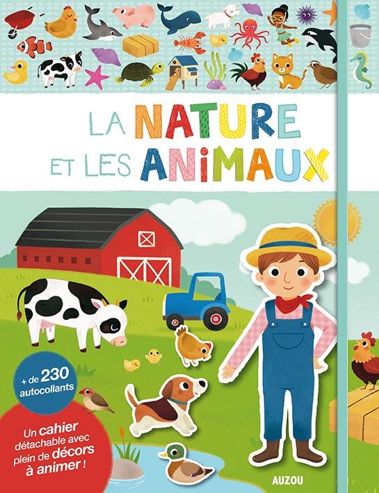 La nature et les animaux ; mes premiers autocollants