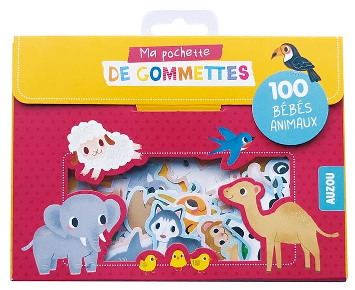 Ma pochette de gommettes : 100 gommettes bébés animaux