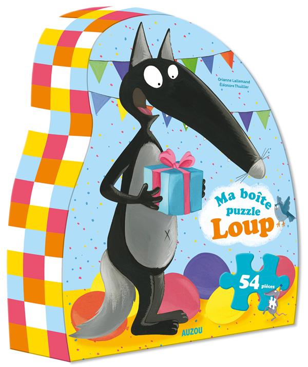 Ma boite puzzle Loup ; anniversaire