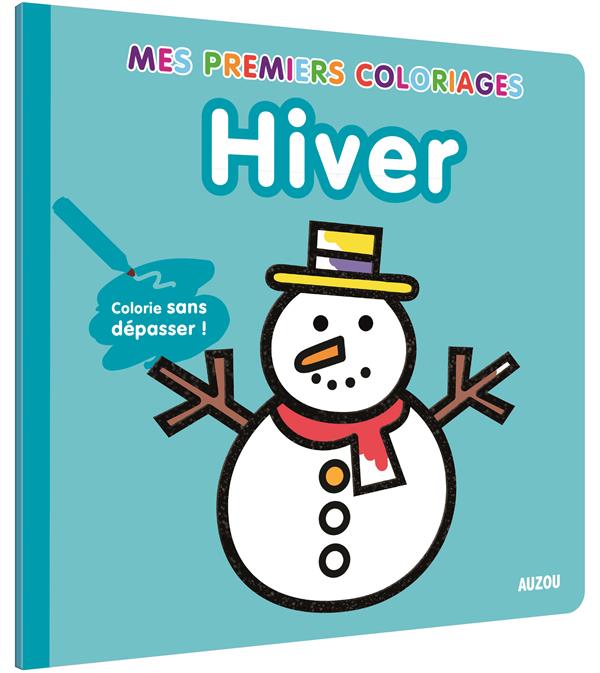 Mes premiers coloriages : hiver