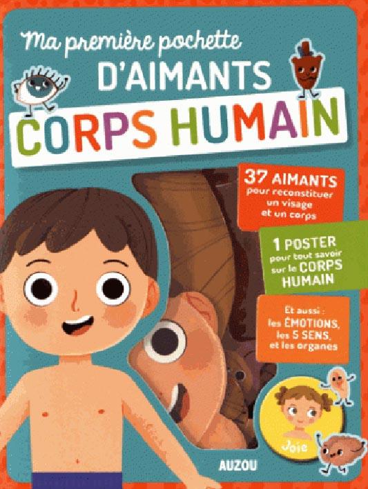 Ma première pochette d'aimants : corps humain