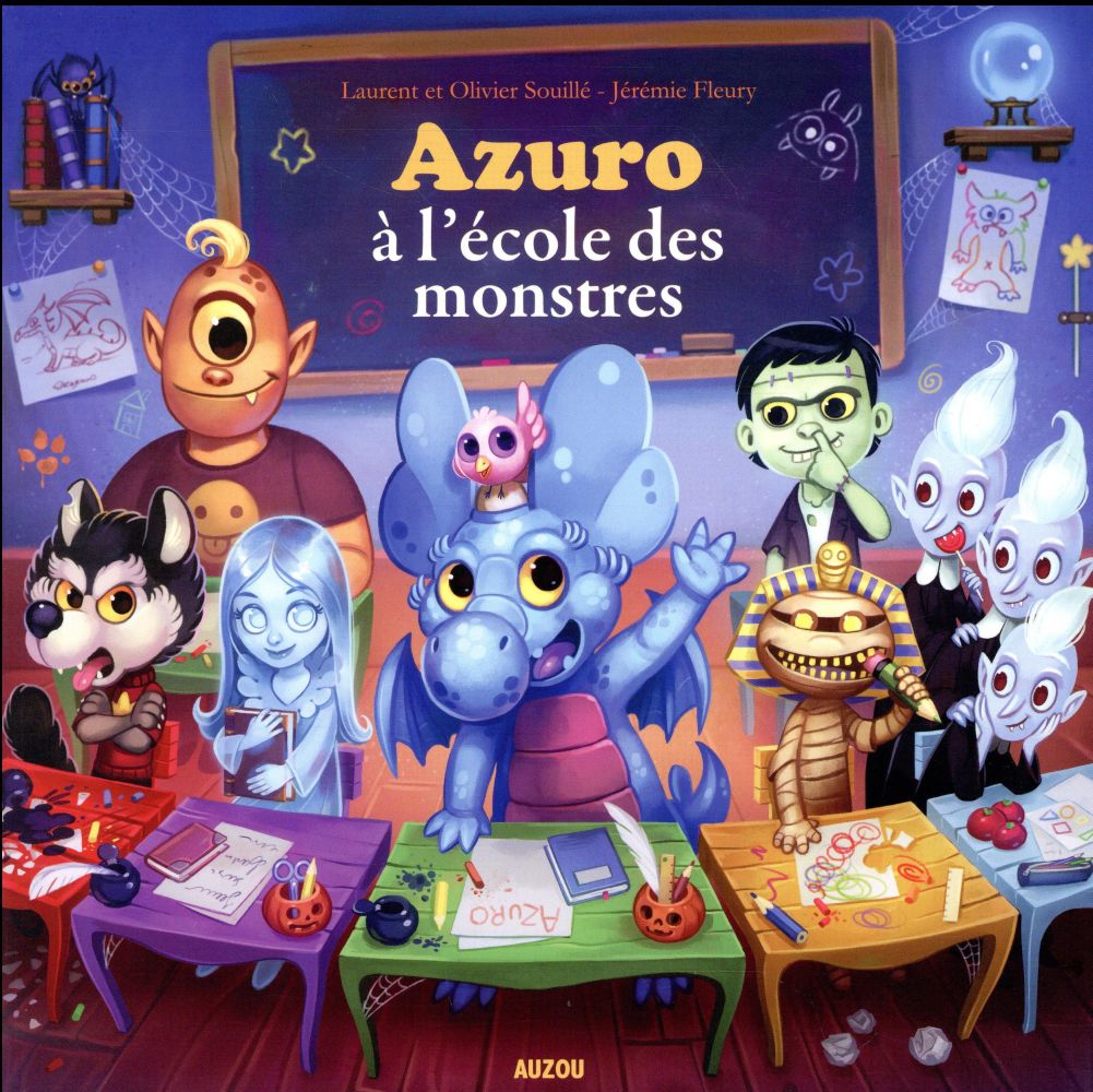 Azuro à l'école des monstres