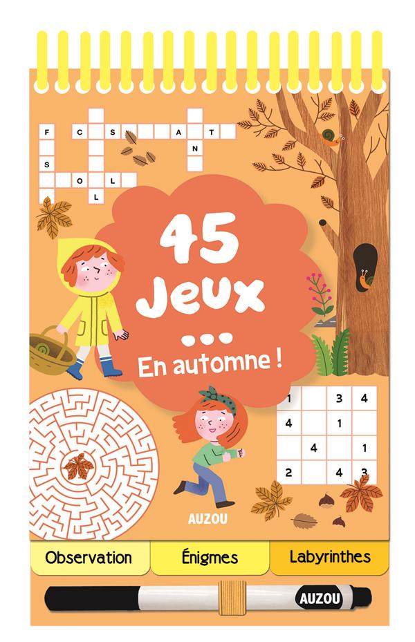 45 jeux : en automne !