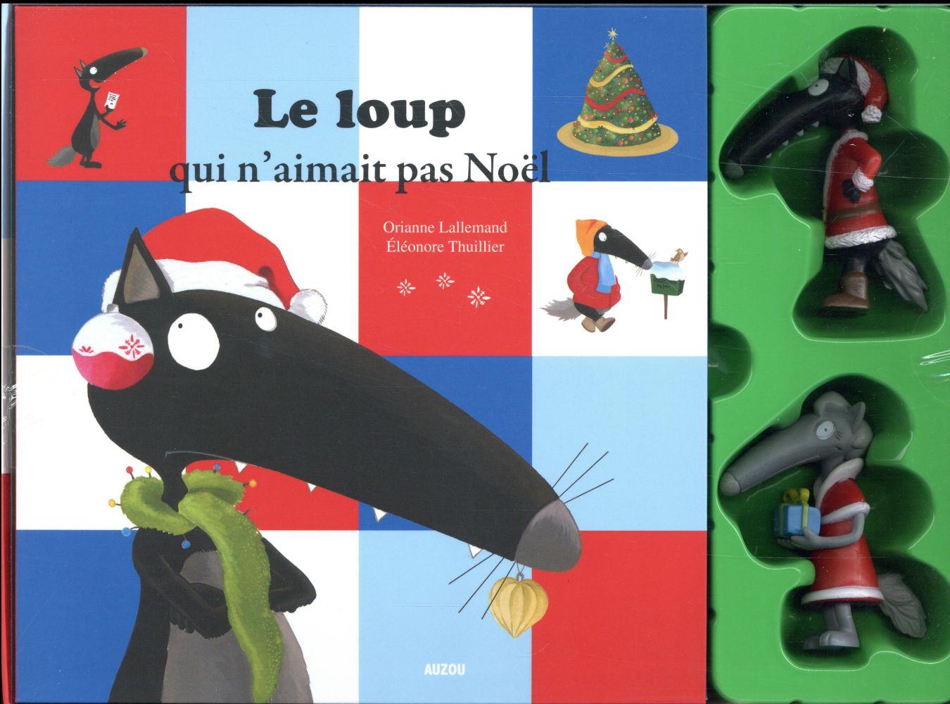 Le loup qui n'aimait pas Noël ; le coffret Loup et Louve de Noël