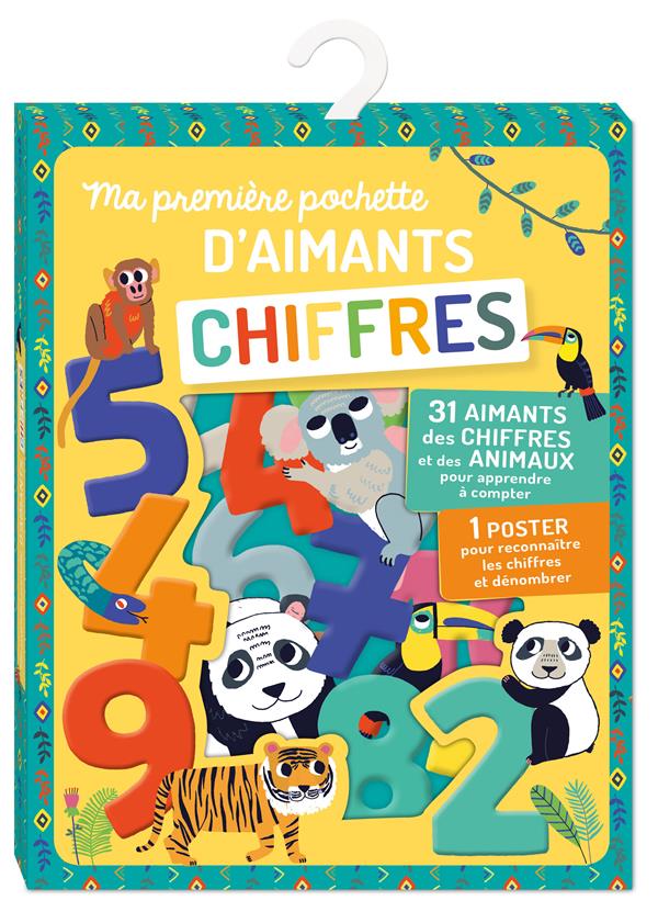 Ma première pochette d'aimants : chiffres