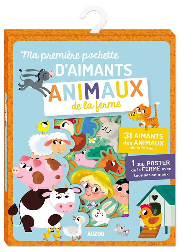 Ma première pochette d'aimants : animaux de la ferme