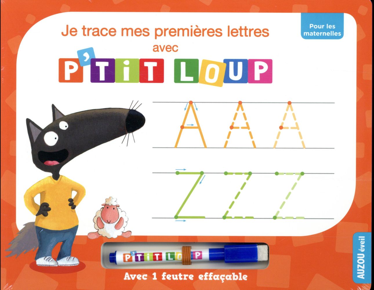 Je trace mes premières lettres avec P'tit Loup