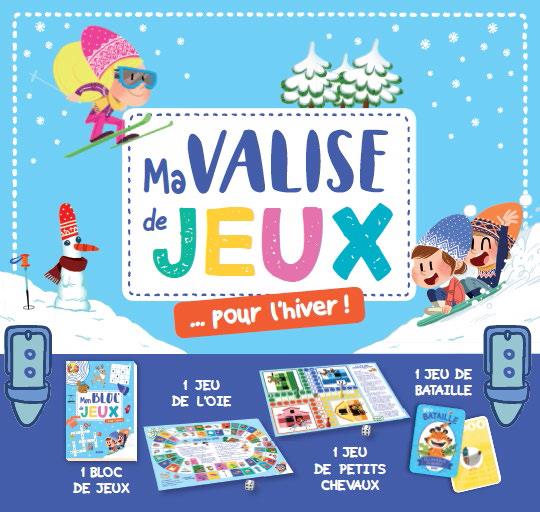 Ma valise de jeux... pour l'hiver !