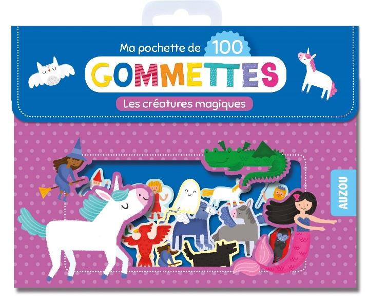 Ma pochette de gommettes : les créatures magiques