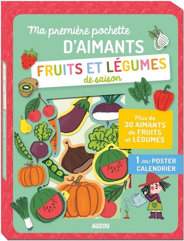 Ma première pochette d'aimants : Fruits et légumes de saison