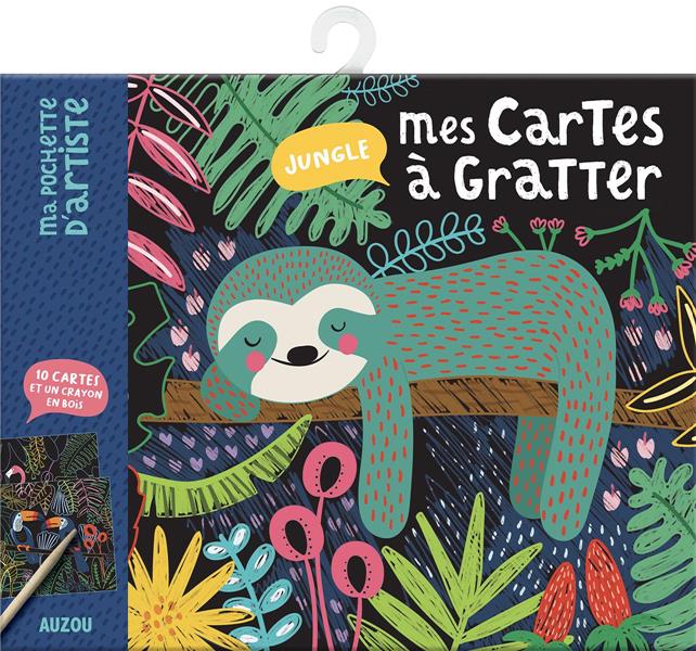 Mes cartes à gratter ; jungle