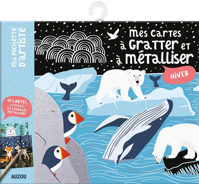 Mes cartes à gratter et à métalliser ; hiver