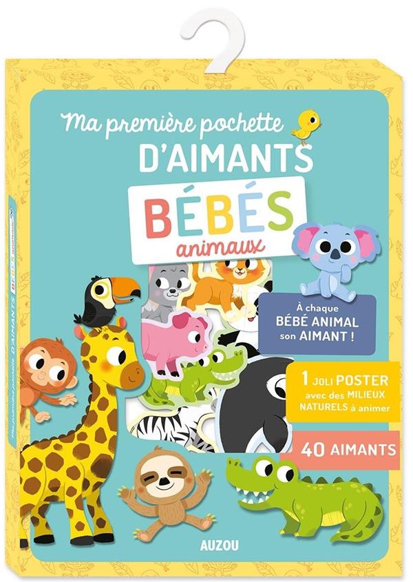 Ma première pochette d'aimants : bébés animaux