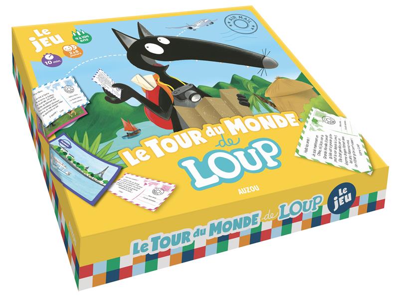 Le tour du monde de Loup ; le jeu