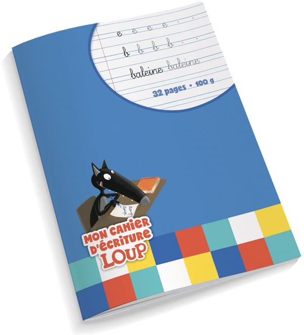 Mon cahier d'écriture Loup