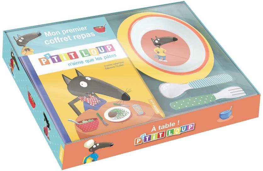 à table, p'tit loup ! mon premier coffret repas